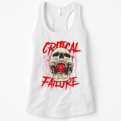 Critical Failure Roleplaying Game Womens Tank Top