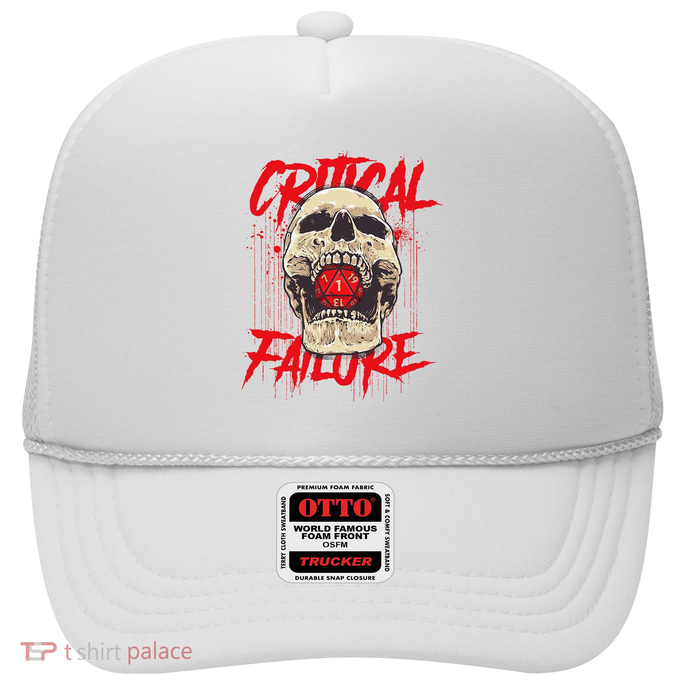 Critical Failure Roleplaying Game Trucker Hat