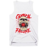 Critical Failure Roleplaying Game Tank Top