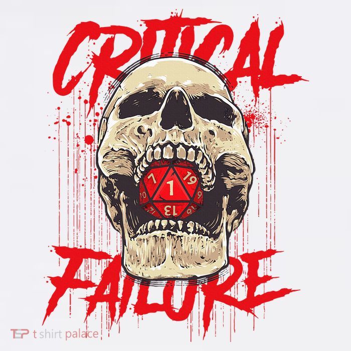 Critical Failure Roleplaying Game Tank Top