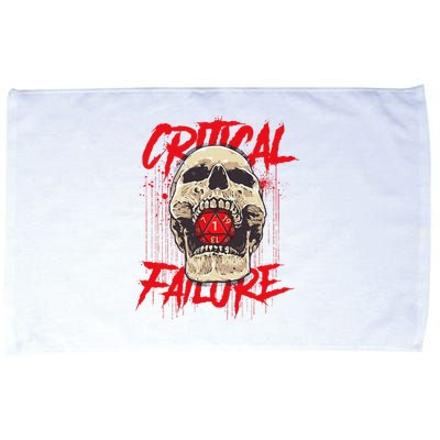 Critical Failure Roleplaying Game Microfiber Hand Towel