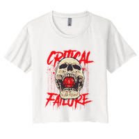 Critical Failure Roleplaying Game Crop Top