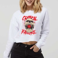 Critical Failure Roleplaying Game Cropped Pullover Crew