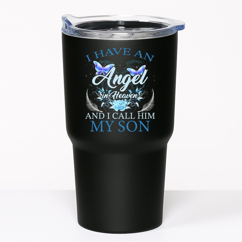 Cute Family Remembrance Angel Heaven Birthday Love Tumbler