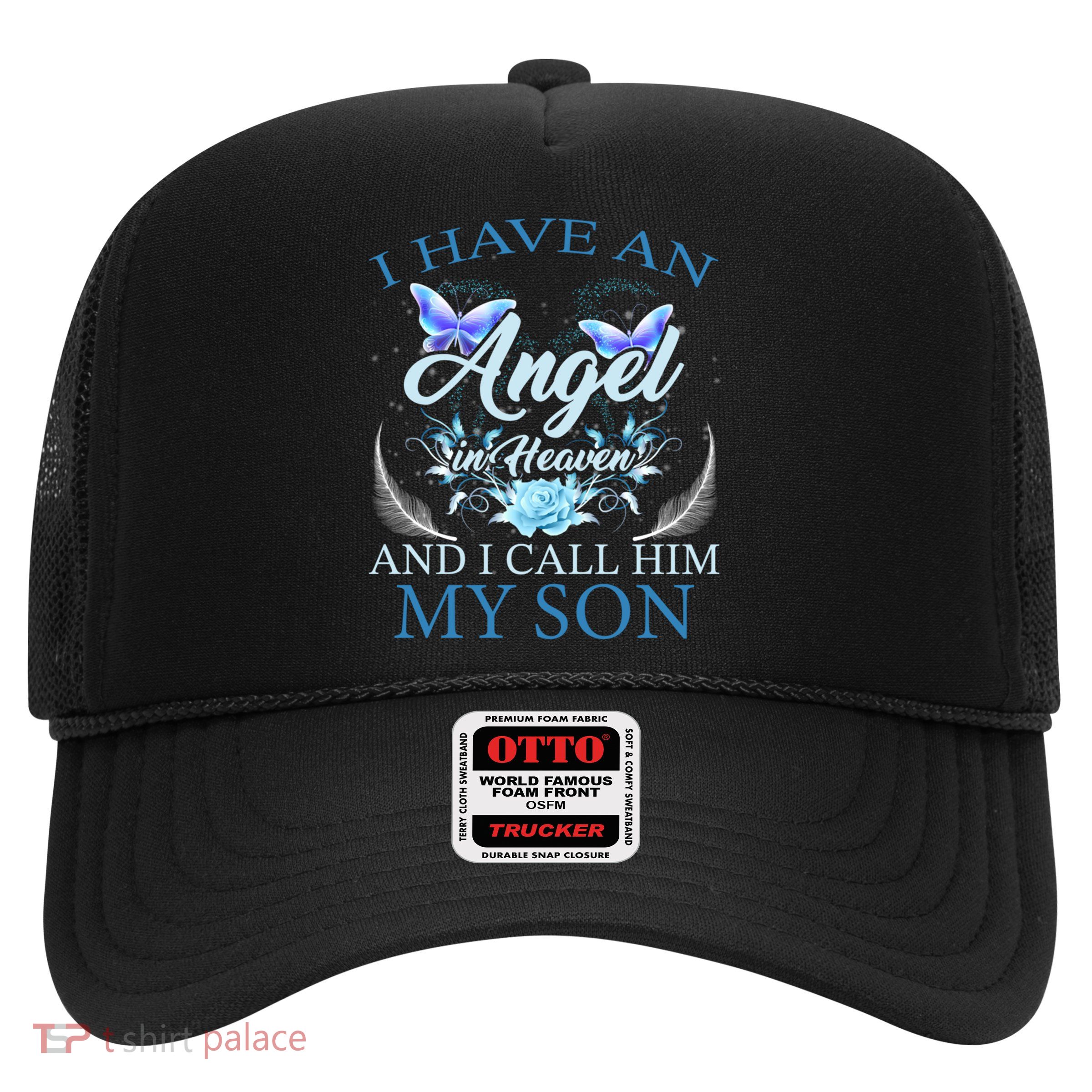 Cute Family Remembrance Angel Heaven Birthday Love Trucker Hat