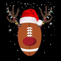 Christmas Football Reindeer Impact Tech Backpack