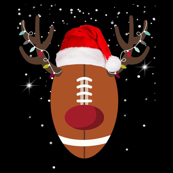 Christmas Football Reindeer Impact Tech Backpack