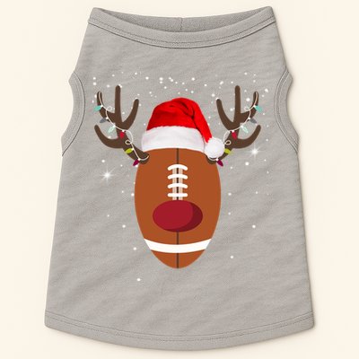 Christmas Football Reindeer Doggie Tank