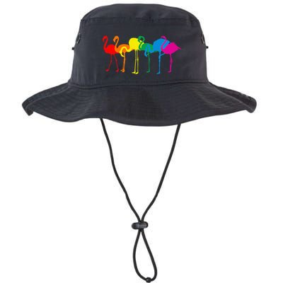 Cute Flamingo Rainbow Flamingo Bucket Hat