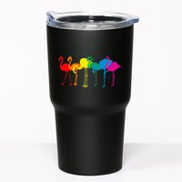 Cute Flamingo Rainbow Flamingo Tumbler