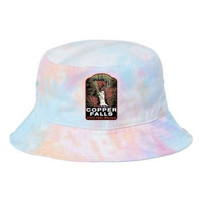 Copper Falls State Park Wisconsin Tie Dye Newport Bucket Hat