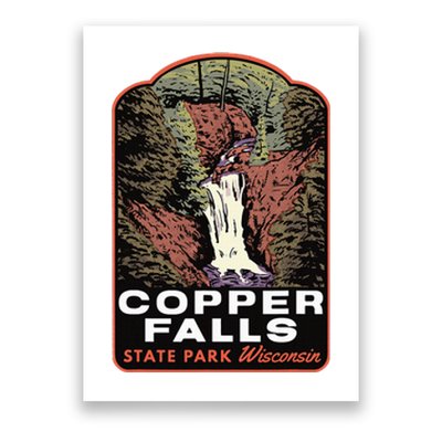 Copper Falls State Park Wisconsin Poster