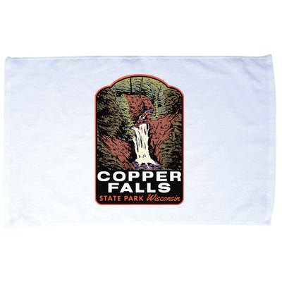 Copper Falls State Park Wisconsin Microfiber Hand Towel