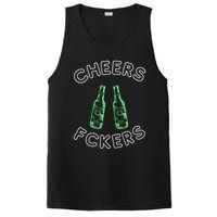 Cheers Fckers St Patricks Day Beer Ing Funny Gift PosiCharge Competitor Tank