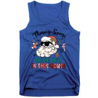 Christmas Funny Santa ThereS Some Ho Ho HoS In This House Funny Gift Tank Top