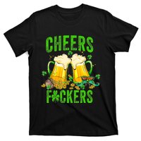 Cheers Fuckers St Patricks Day Beer Drinking Mugs T-Shirt