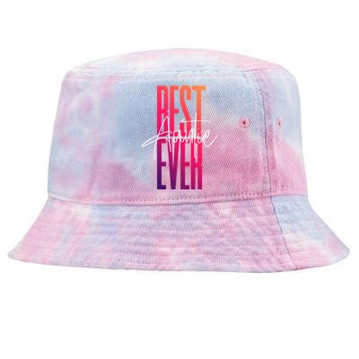 Cute For Sister Funny Novelty Top Best Auntie Ever Gift Tie-Dyed Bucket Hat