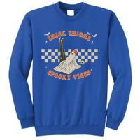 Comfy Fall Season Creep It Real Thick Thights Spooky Vibes Cool Gift Sweatshirt