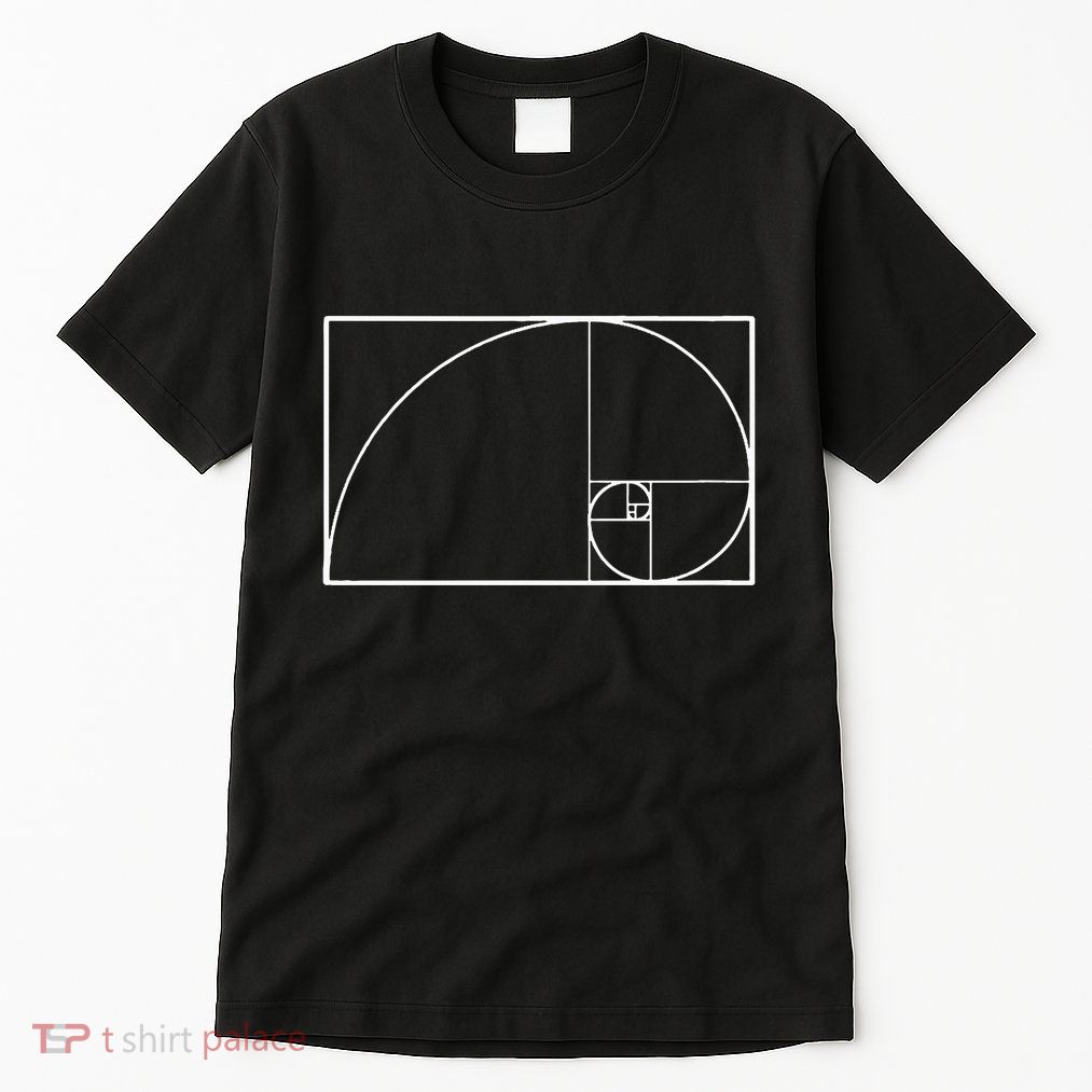 Cool Fibonacci Spiral Trendy Math Lover Science Teacher Tall T-Shirt