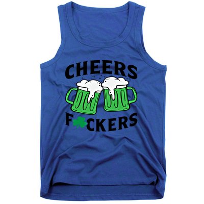 Cheers Fckers St Patricks Day Beer Ing Gift Tank Top