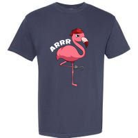 Caribbean Freebooter Sea Thief Girl Flamingo Pirate Garment-Dyed Heavyweight T-Shirt