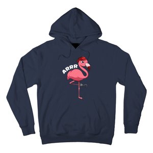 Caribbean Freebooter Sea Thief Girl Flamingo Pirate Hoodie