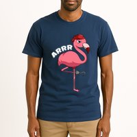 Caribbean Freebooter Sea Thief Girl Flamingo Pirate Tall T-Shirt