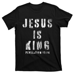 Christianity Faith Savior Almighty Lord Jesus Is King T-Shirt