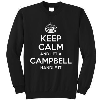 Campbell Funny Surname Family Tree Birthday Reunion Sweatshirt