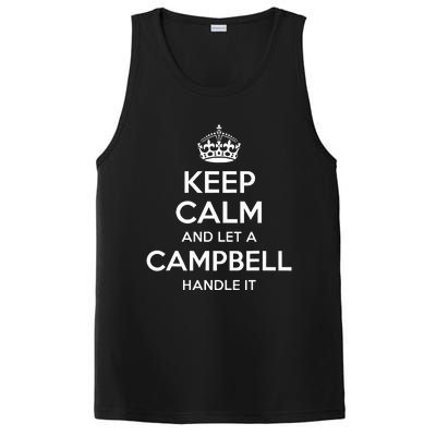 Campbell Funny Surname Family Tree Birthday Reunion PosiCharge Competitor Tank