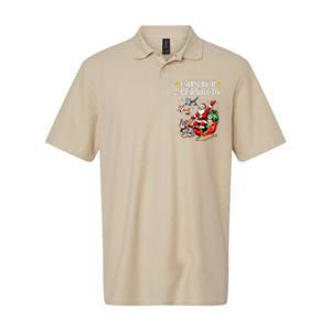 Cats For Santa Everybody Christmas Cat Softstyle Adult Sport Polo