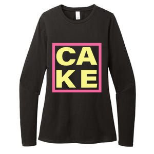 Cake Funny Sweet Baking Frosting Womens CVC Long Sleeve Shirt