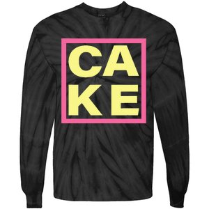 Cake Funny Sweet Baking Frosting Tie-Dye Long Sleeve Shirt