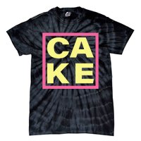 Cake Funny Sweet Baking Frosting Tie-Dye T-Shirt