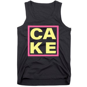 Cake Funny Sweet Baking Frosting Tank Top