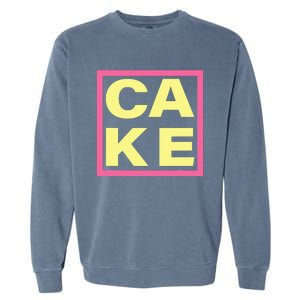 Cake Funny Sweet Baking Frosting Garment-Dyed Sweatshirt