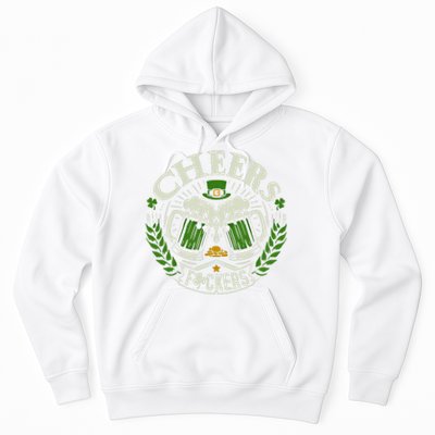 Cheers Fckers St Patricks Day Funny Beer Ing Meaningful Gift Hoodie