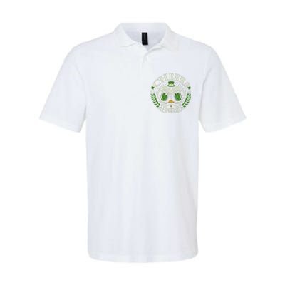 Cheers Fckers St Patricks Day Funny Beer Ing Meaningful Gift Softstyle Adult Sport Polo