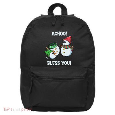 Christmas Funny Snowman 16 in Basic Backpack