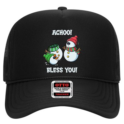 Christmas Funny Snowman Trucker Hat