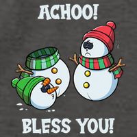 Christmas Funny Snowman Vector Backpack
