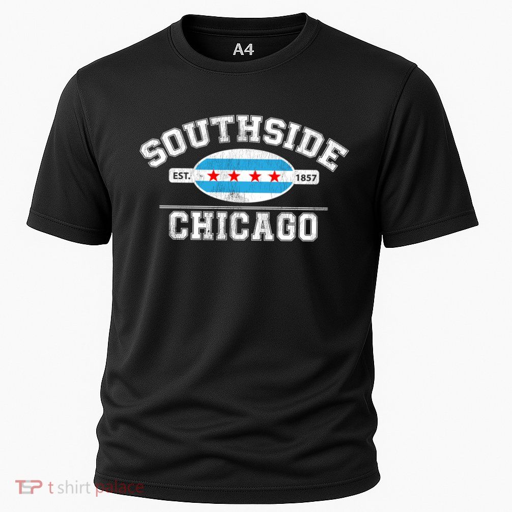 Chicago Flaggift Southside Chicagogift City Of Chicago Flag Meaningful Gift Performance Shirt