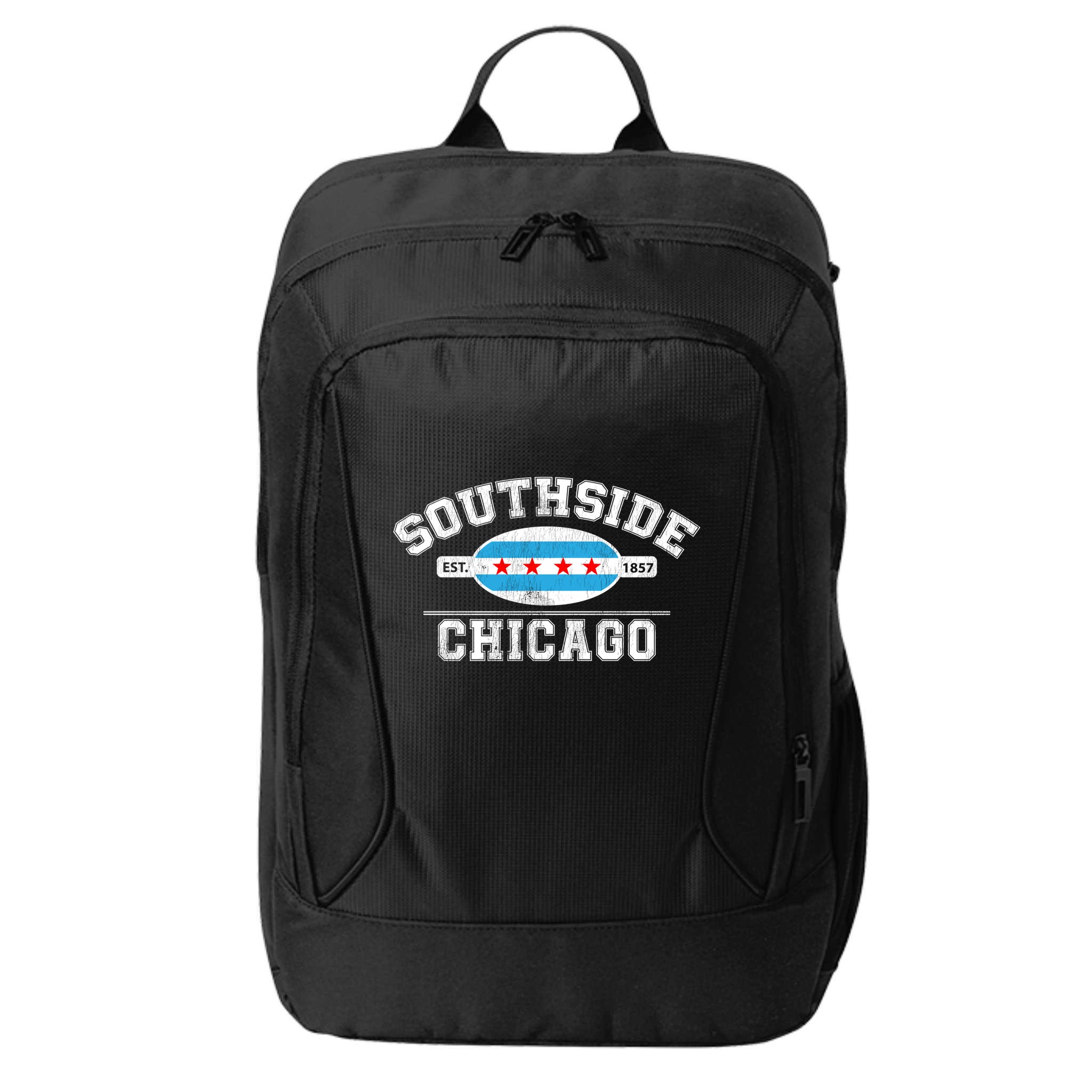 Chicago Flaggift Southside Chicagogift City Of Chicago Flag Meaningful Gift City Backpack