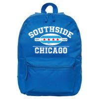 Chicago Flaggift Southside Chicagogift City Of Chicago Flag Meaningful Gift 16 in Basic Backpack