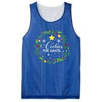 Cookies For Santa Meaningful Gift Mesh Reversible Basketball Jersey Tank