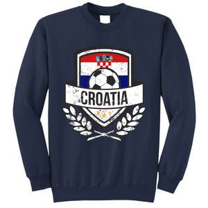 Croatian Flag Soccer Croatia Football 2018 Jersey Sweatshirt