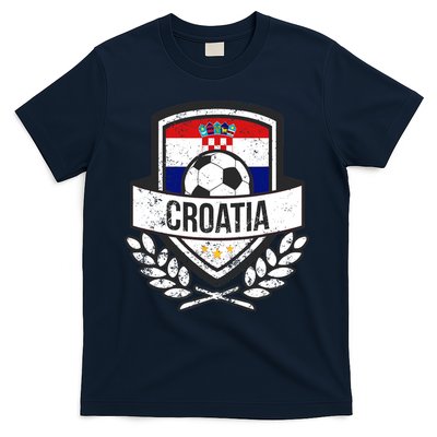 Croatian Flag Soccer Croatia Football 2018 Jersey T-Shirt