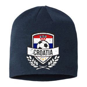 Croatian Flag Soccer Croatia Football 2018 Jersey Sustainable Beanie