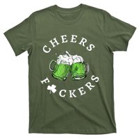 Cheers Fuckers St Patricks Day Funny Beer Drinking Mugs T-Shirt