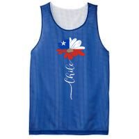 Chile Flag Sunflower Vintage Chileans Lover Taiwan Gift Mesh Reversible Basketball Jersey Tank